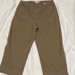 Coldwater Creek Brown Capris